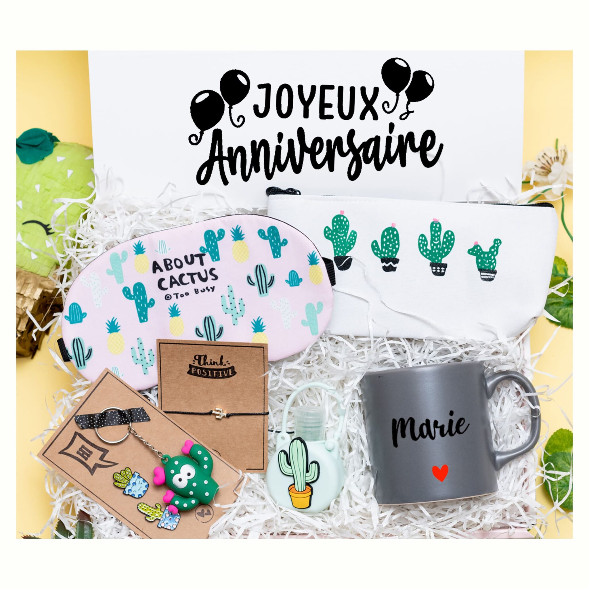 Box Ado Fille Coffret Cadeau Origina L Coffret Cactus Lover