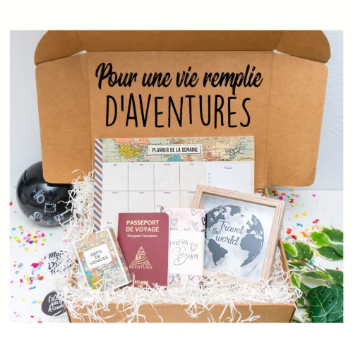 Coffret cadeau personnalisé – COFFRET TRAVEL