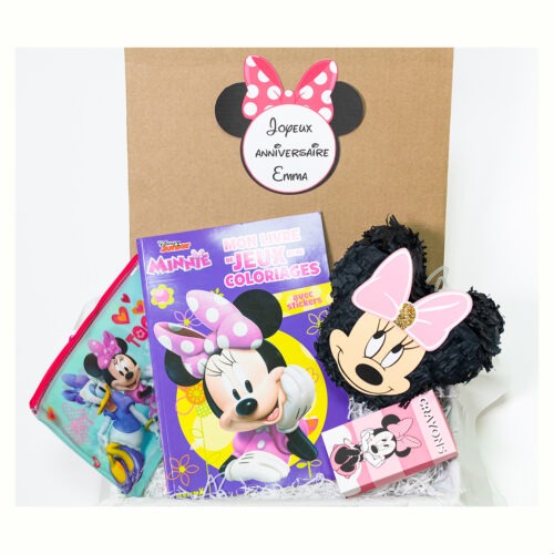 Cadeau minnie | COFFRET MINNIE COLORIAGE