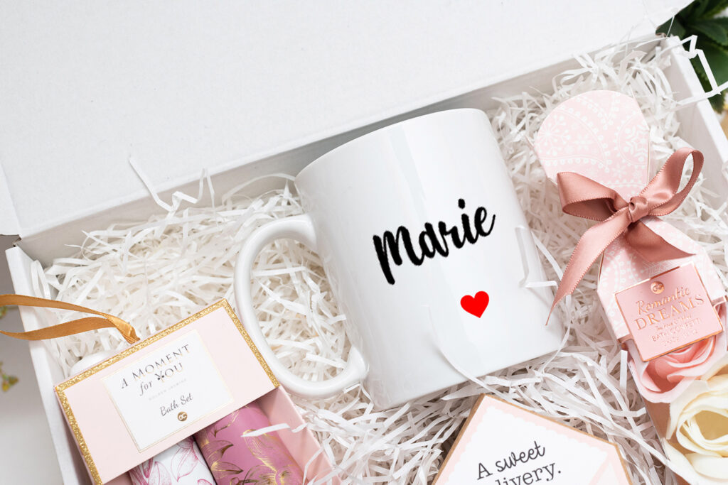 Cadeau original meilleure amie | Coffret Sweet Pink | Box femme