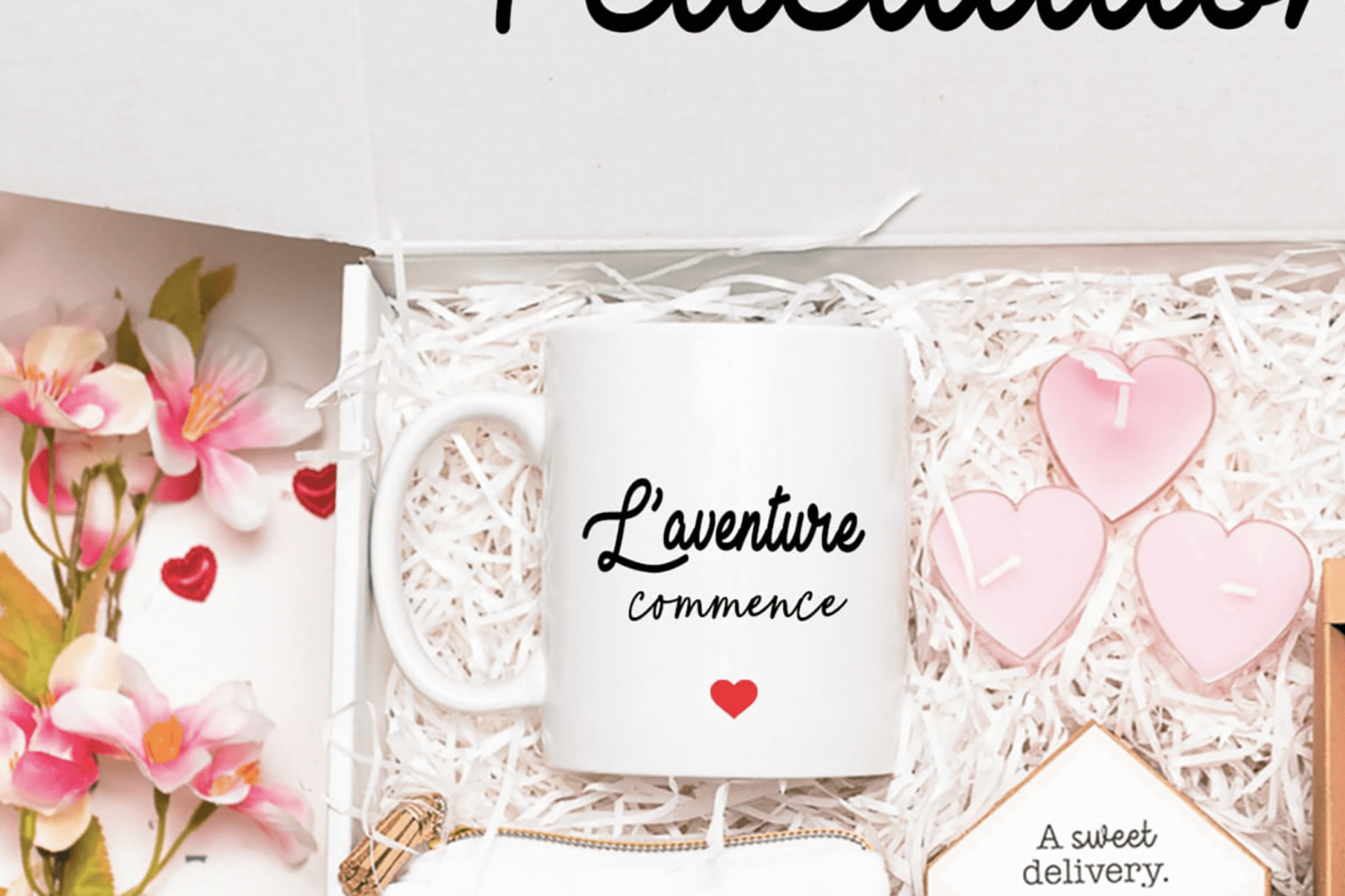 Cadeau original meilleure amie | Coffret Sweet Pink | Box femme