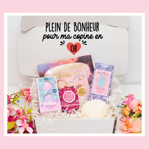 Idée cadeau amie – COFFRET SWEET PINK