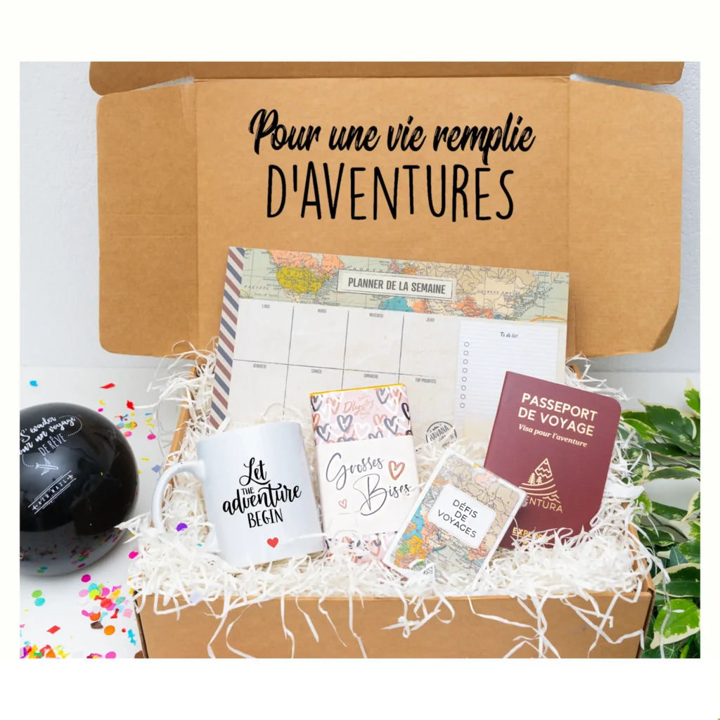 coffret personnalisé Travel