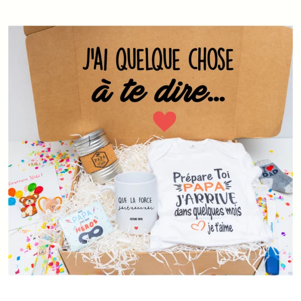 coffret annonce grossesse papa