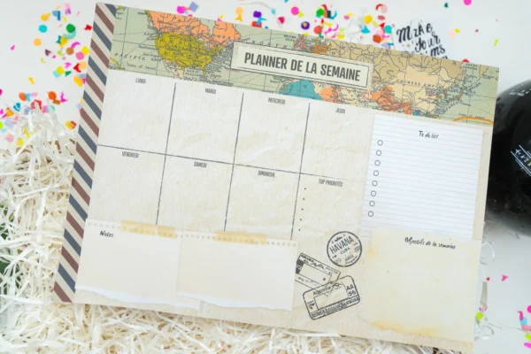 planner coffret cadeau personnalisé cadeau voyage