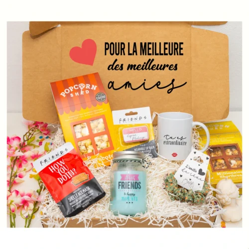 Cadeau personnalisé meilleure amie  | COFFRET CADEAU BEST FRIENDS