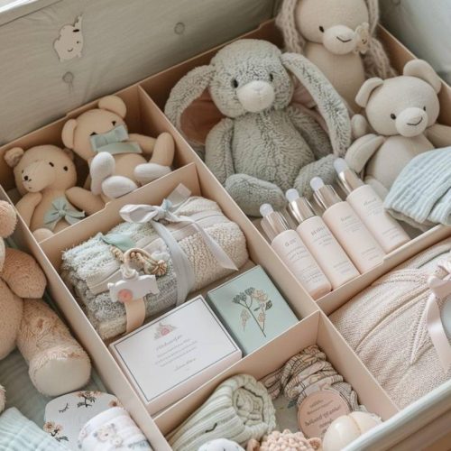 Coffret cadeau naissance original : idées uniques pour accueillir bébé avec amour et tendresse